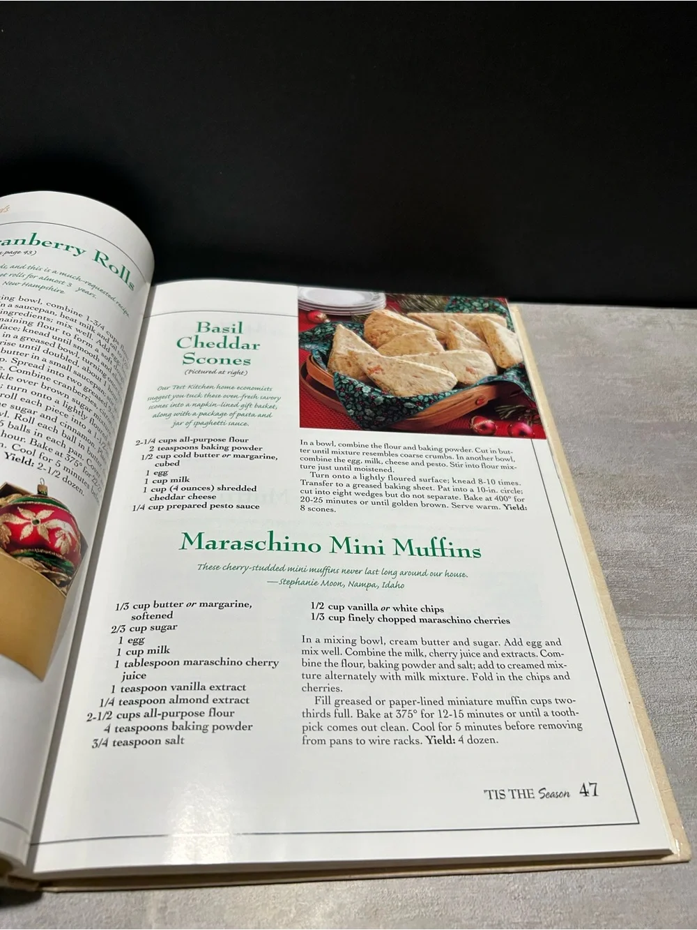 Taste Of Home open cookbook